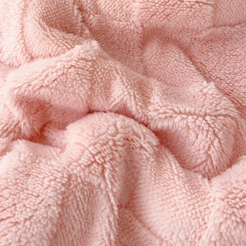 Lamb Wool Blanket Sofa Office Nap Throw Blankets Soft Milk Velvet Quilts Durable Machine Washable None Static Electricity Sheets