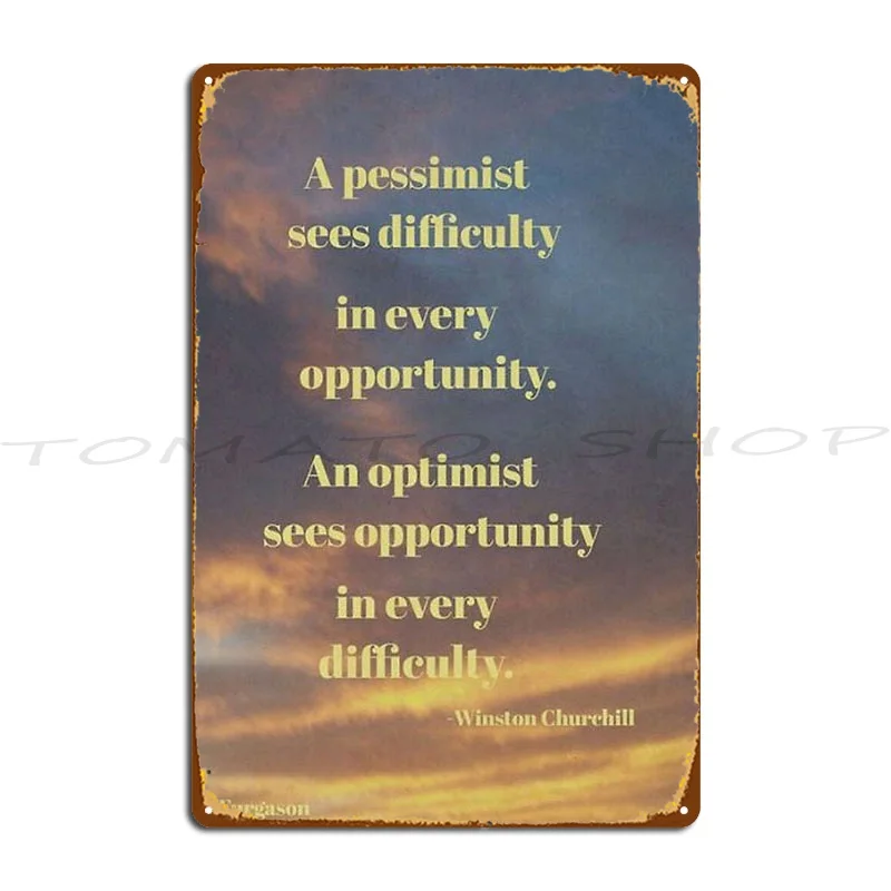 Winston Churchill Metal Wall Decor Cinema Garage Printing  Tin Sign Poster