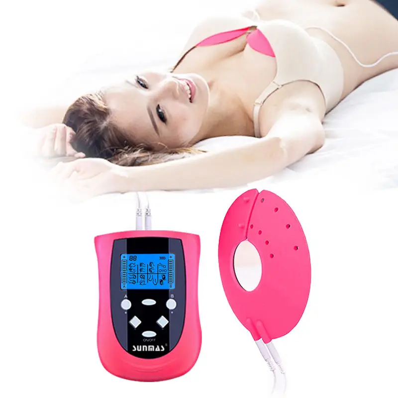 

Smart Library Portable Smart Vibration EMS Electrostimulation Breast Massager For Women Sexy Chest Electric Sports & Entertainme