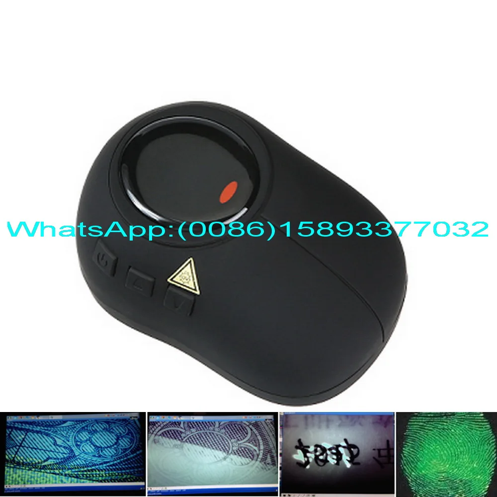 Forensic magnifier 30X amplification light UVA UVC Infrared(IR) White Blue light Laser handwriting analysis Fingerprint CSI