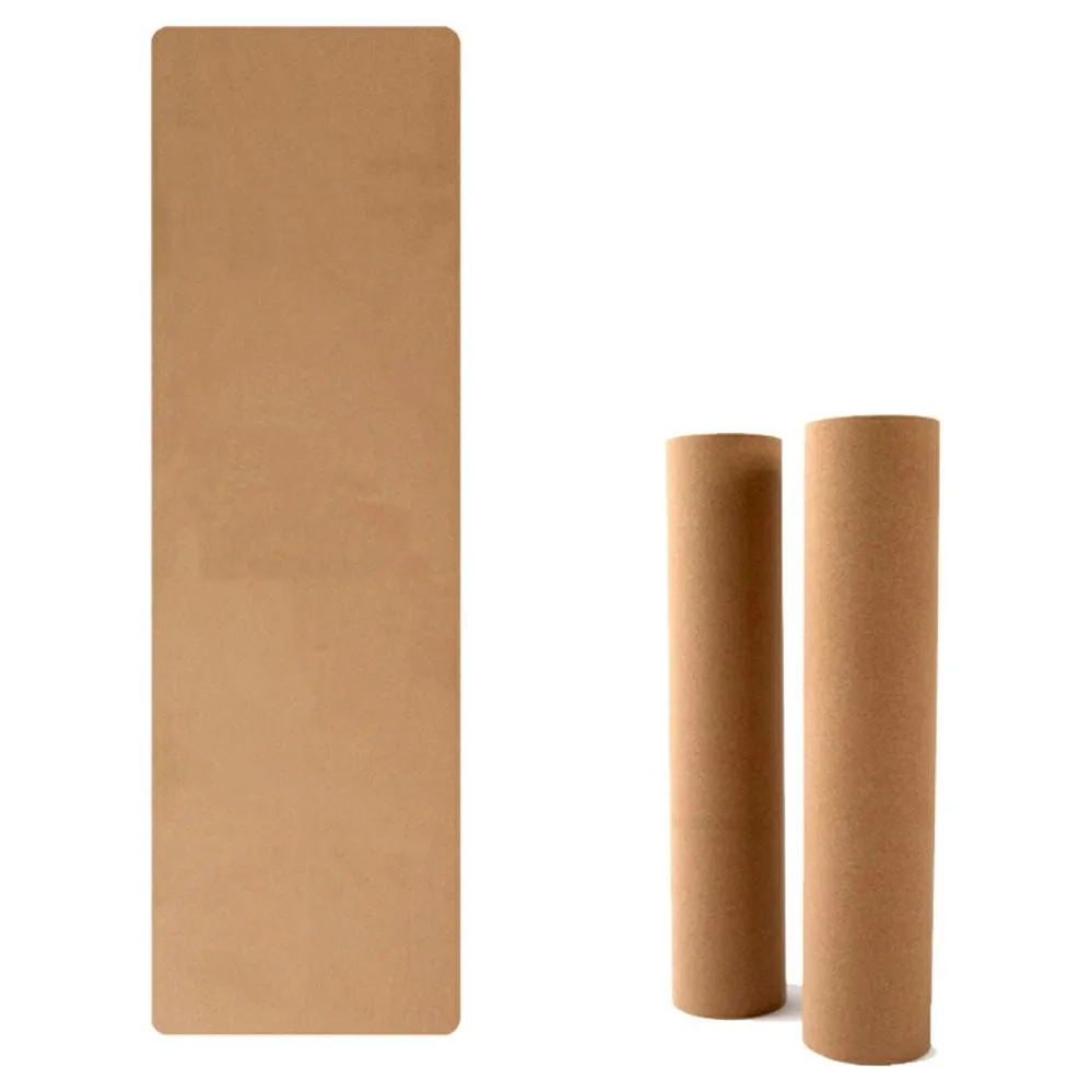 Wholesale Gym Fitness Dropshipping Private Label Custom Eco Friendly Natural Organic Non-slip Cork Yoga Mat