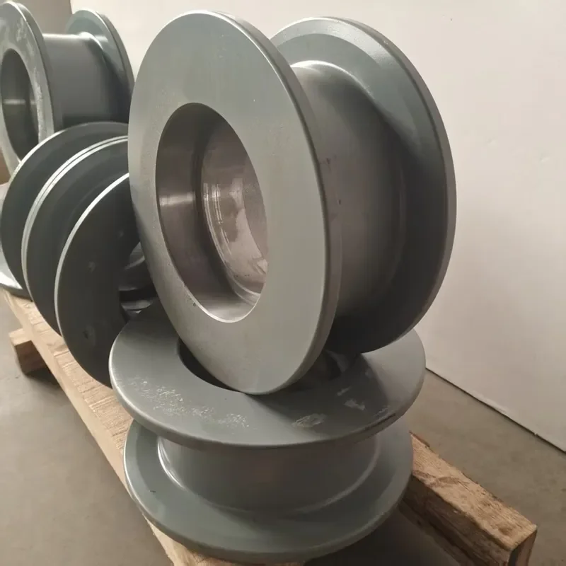 Heavy Large Diameter Wire Rope V-Belt Pulley Wheel Wire Rope Lifting Pulley for Rotary Drilling Rig Kelly bar