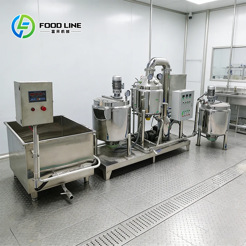 Auto Honey Refining Extractor Vacuum Concentrator 3 in 1 Commercial Processing Machine Custom