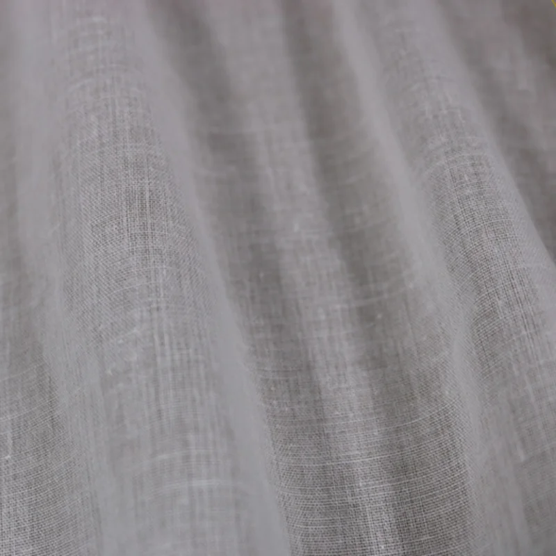 3/5/10m Muslin Cotton Gauze Fabric - Thin and Breathable Cotton Lining Fabric, Cheese Cloth, White and Black