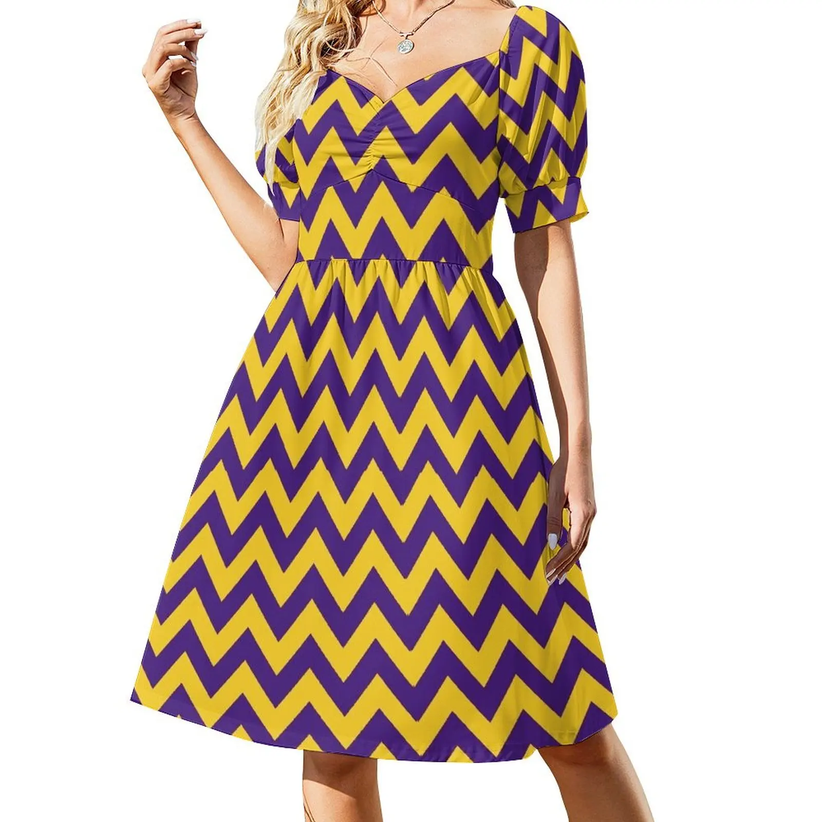 Baton Rouge Gameday Dress 2 Short Sleeved Dress Elegant gown Women's summer suit Summer dresses for women Dress