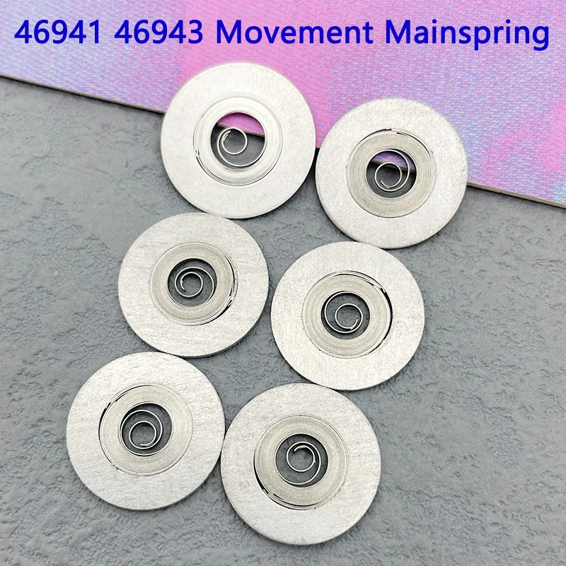 46941 46943 Watch Movement Mainspring Accessories Metal Watch Clockwork Spring for 46941 46943 Watch Clockwork Spring Replace