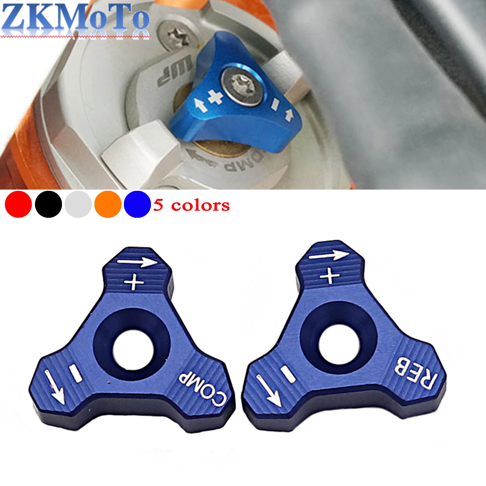 

48mm Motorcycle Front Shock Absorber Adjustment Screw For KTM EXC SX SXF XC XCF 690 1050 1090 1190 1290 For Beta 250-520 RR RS