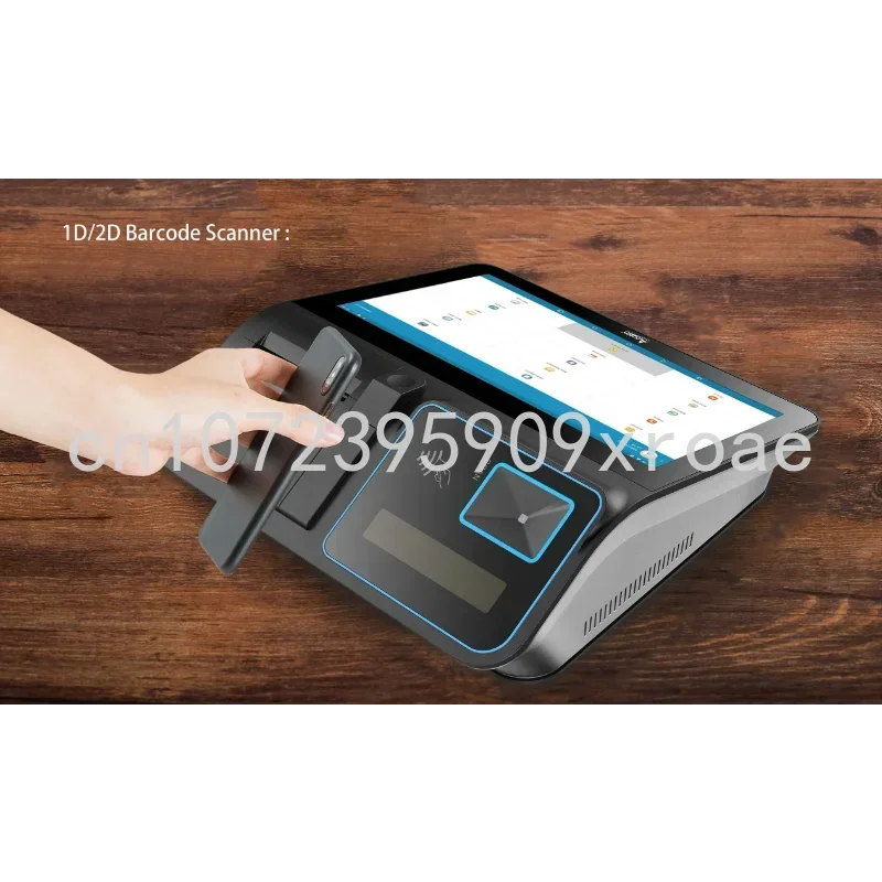 11.6Inch Desktop Touch Screen Windows Android Pos System Cashier Machine with Printer