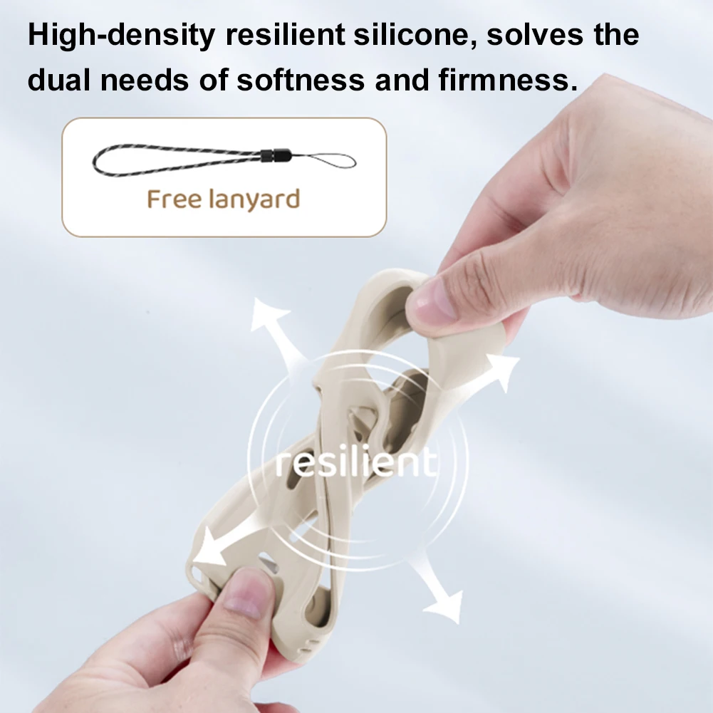 Für Insta360 X5 Weiche Silikonhülle Wärmeableitung Objektivdeckel Schutzhülle Rutschfeste Panorama-Kameraobjektivabdeckung Geschenk für Freund