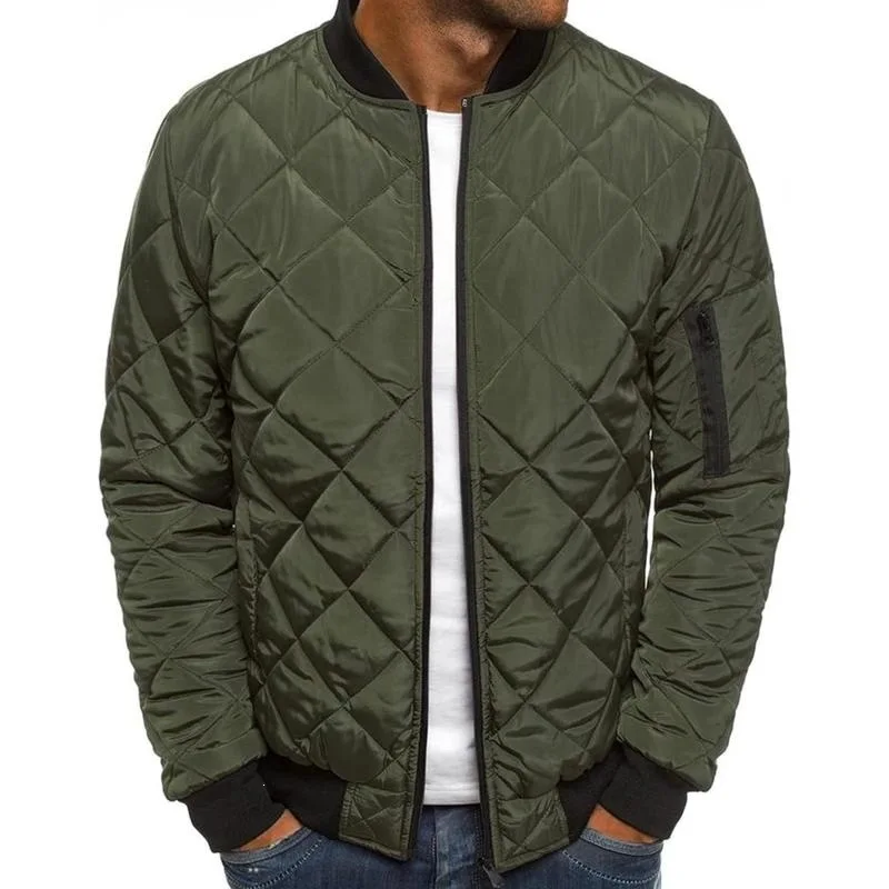 

Men's Winter Cotton Jacket Stand Collar Wear Resistant Outdoor Long Coat Couples Fashion Thin Fill Other Fabric