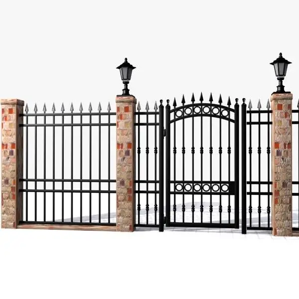 Golden Supplier Iron Gate Sliding Small Iron Gate Designs Wrought Iron Gate