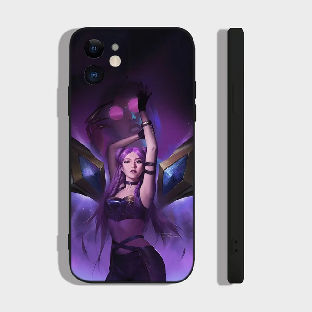 Game Kaisa L-LeagueS of Legends Phone Case For iPhone 16,15,14,13,12,11 Plus,Pro,Max,XR,XS,X,7,8 Plus,SE,Mini Silicone Soft