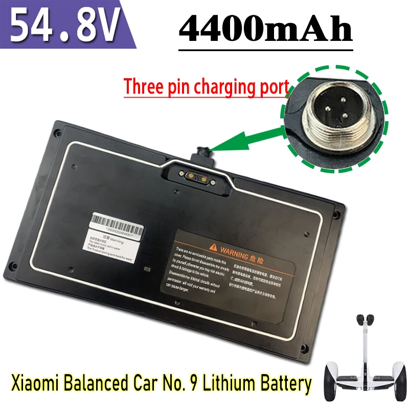 

For Xiaomi Mini No. 9 Balanced Car Battery 54.8v 4400mah Electric Balanced Lithium Battery Accessories