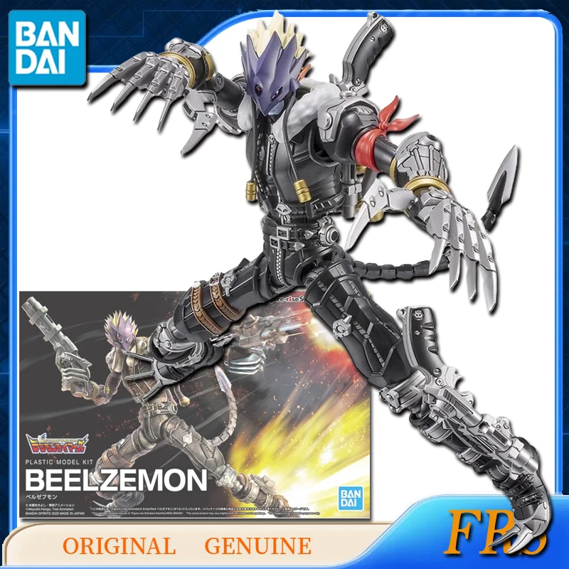 

Bandai Original Genuine Figure-rise Standard Digimon Adventure BEELZEMON Anime Action Figures Toys for Kids Gift Assembly Model