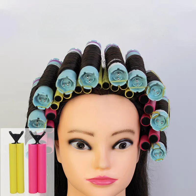 

12 шт., зажимы для теплоизоляции для химической завивки, профессиональные зажимы для теплоизоляции с защитой от ожогов, салон красоты, бигуди для волос, инструменты для завивки волос