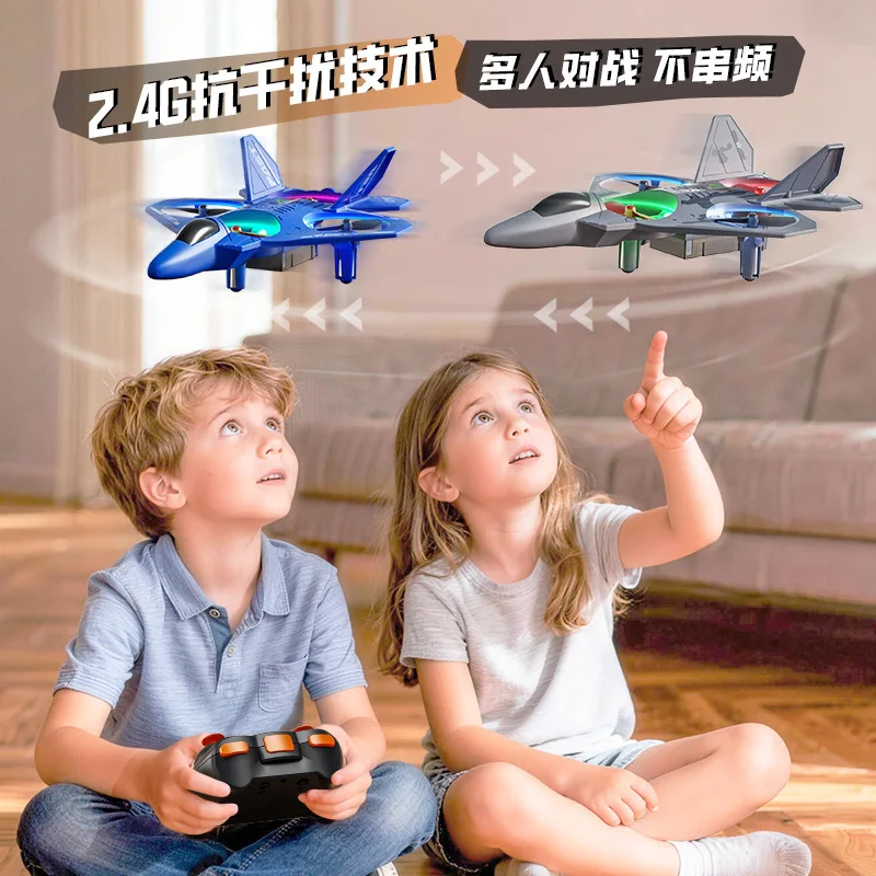 New Product L0718 Four Axis Mini Remote Controlled Airplane Air Pressure Fixed Wing Modeltoy