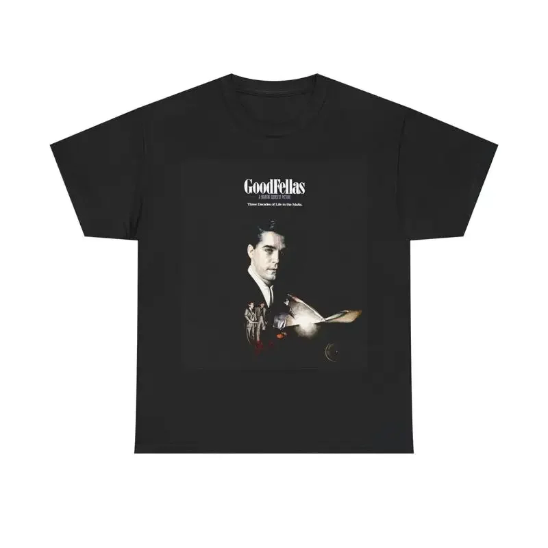 Goodfellas T Shirt Vintage Movie Poster New York Mob Heavy Cotton