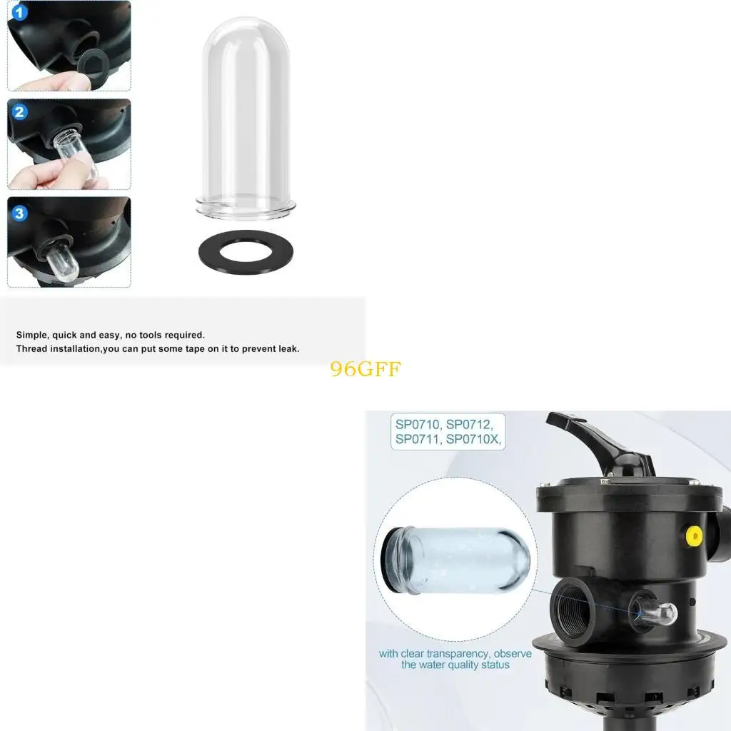 

96GF Observation Window Pipe Backwash Sight Glass Suitable for Multiple Sand Filter