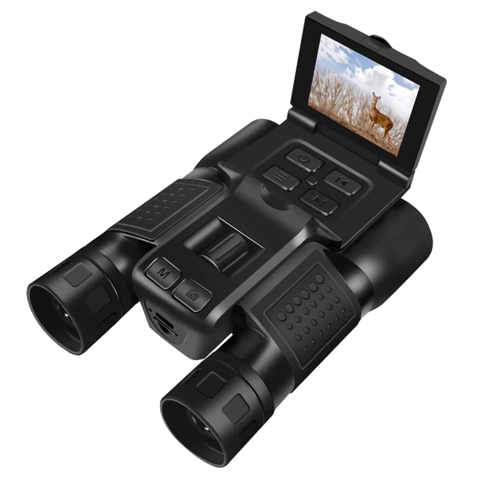 Dt10 Camera En Video Verrekijker Zwart Hd Krachtig, Geschikt Voor Home Video Outdoor Camping Jacht Vogels Kijken