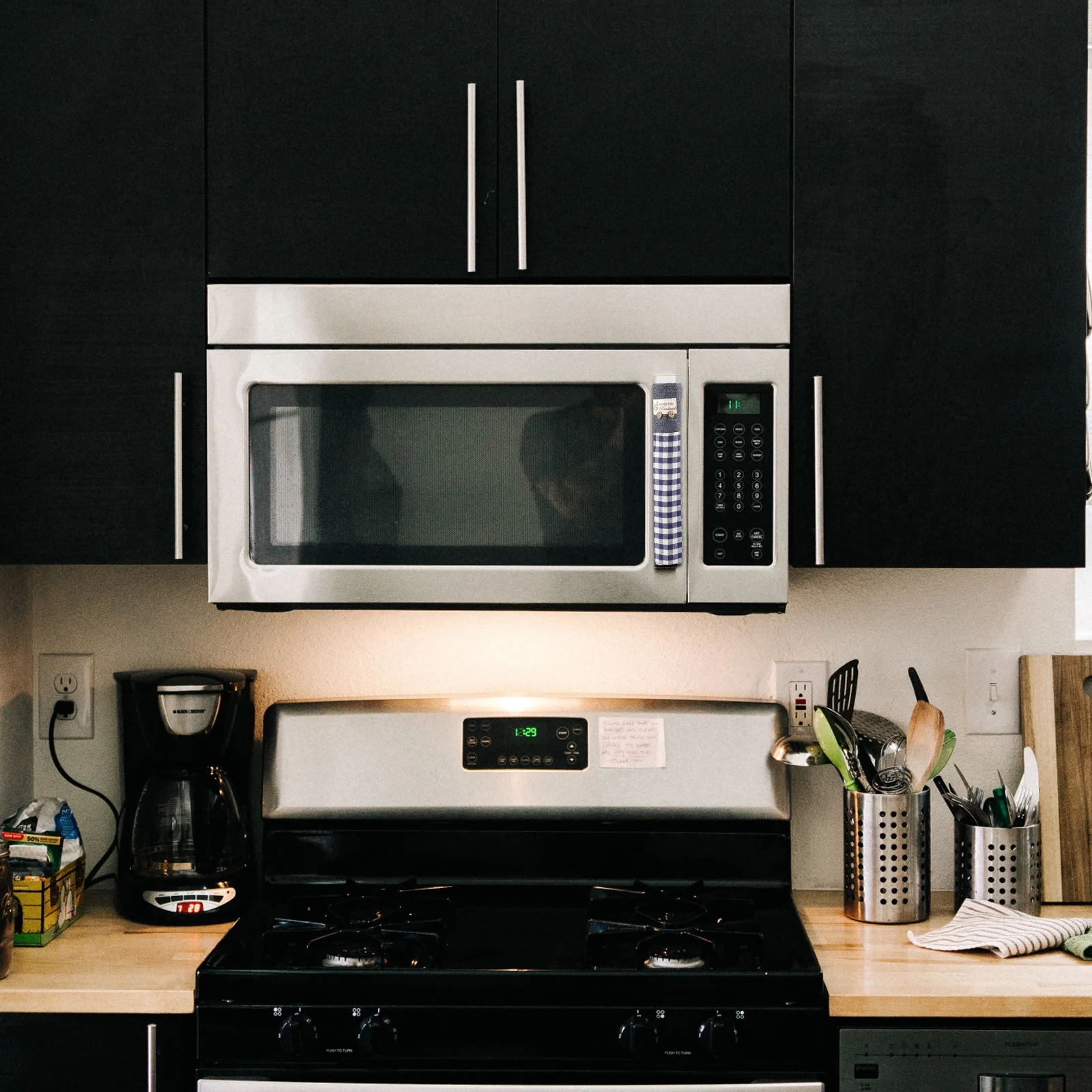 

2Pcs Refrigerator Handle Covers Soft Cotton Handle Wrap for Fridge Door Anti Static Dust Proof Protector for Kitchen Appliance