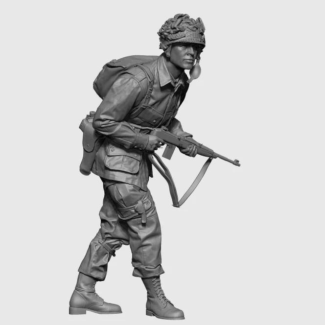 1/35 Resin Soldier model kits figure colorless and self-assembled A-1766