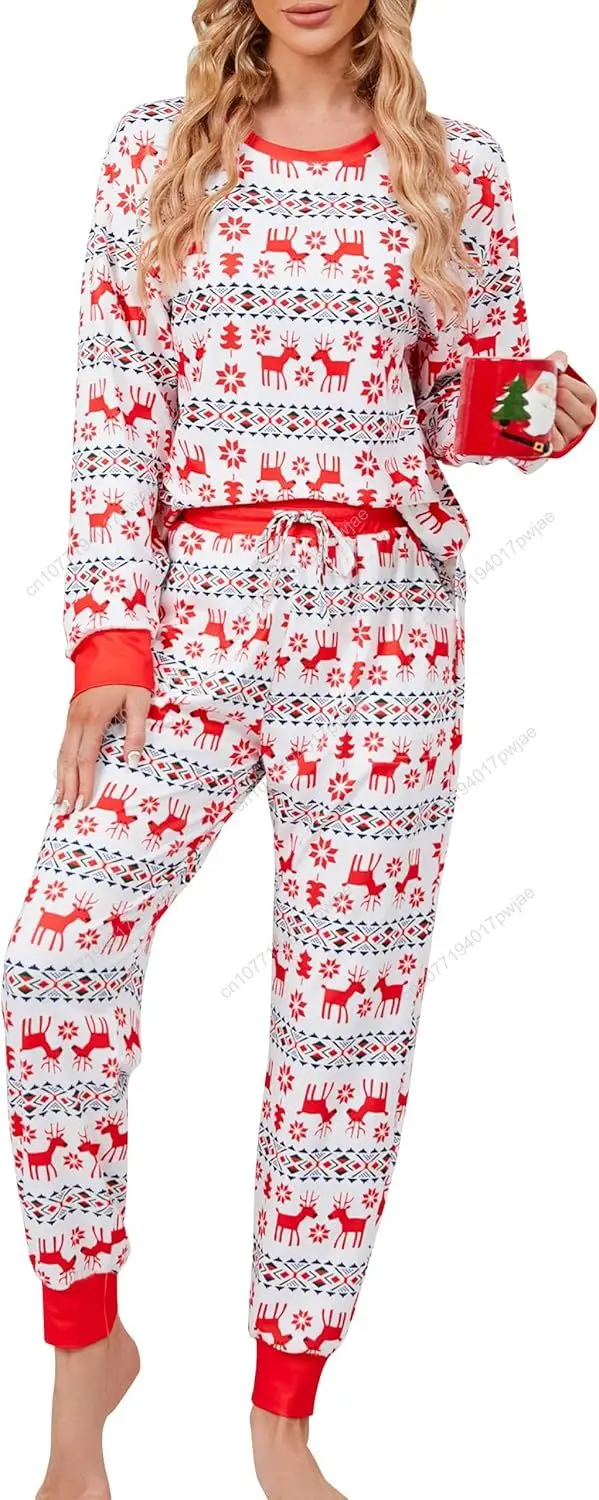 

Blooming Jelly Womens Cute Pajama Sets Long Sleeve Heart Printed Lounge Set Pockets Two Piece Outfits 2025