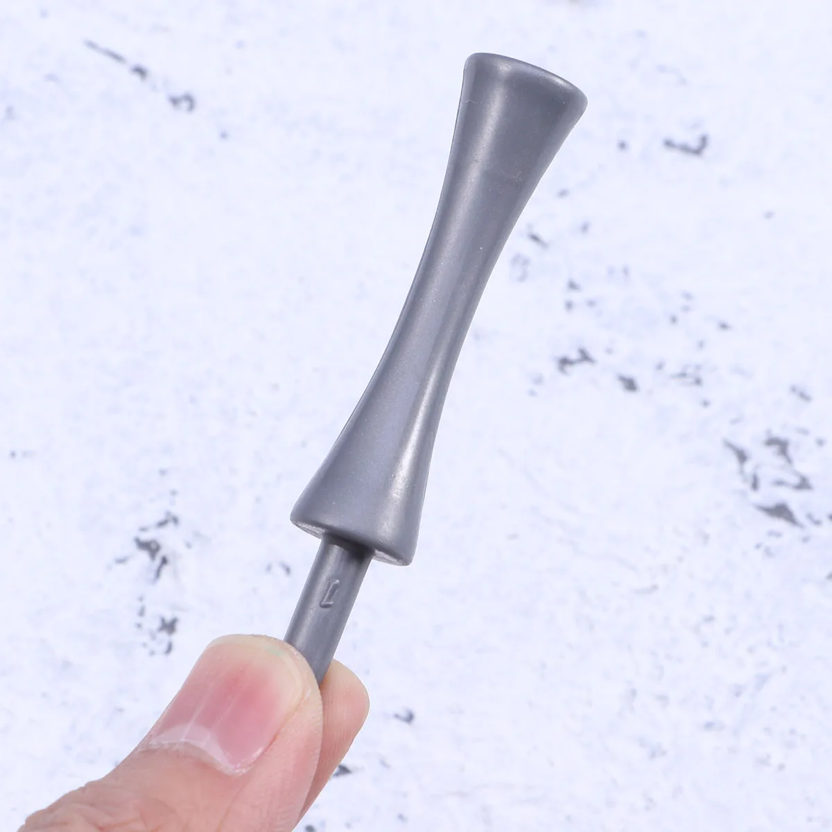 

50Pcs Grey Golf Tee 70Mm Castle Tees ABS Plastic Light Tough Recyclable Game Practice Tool