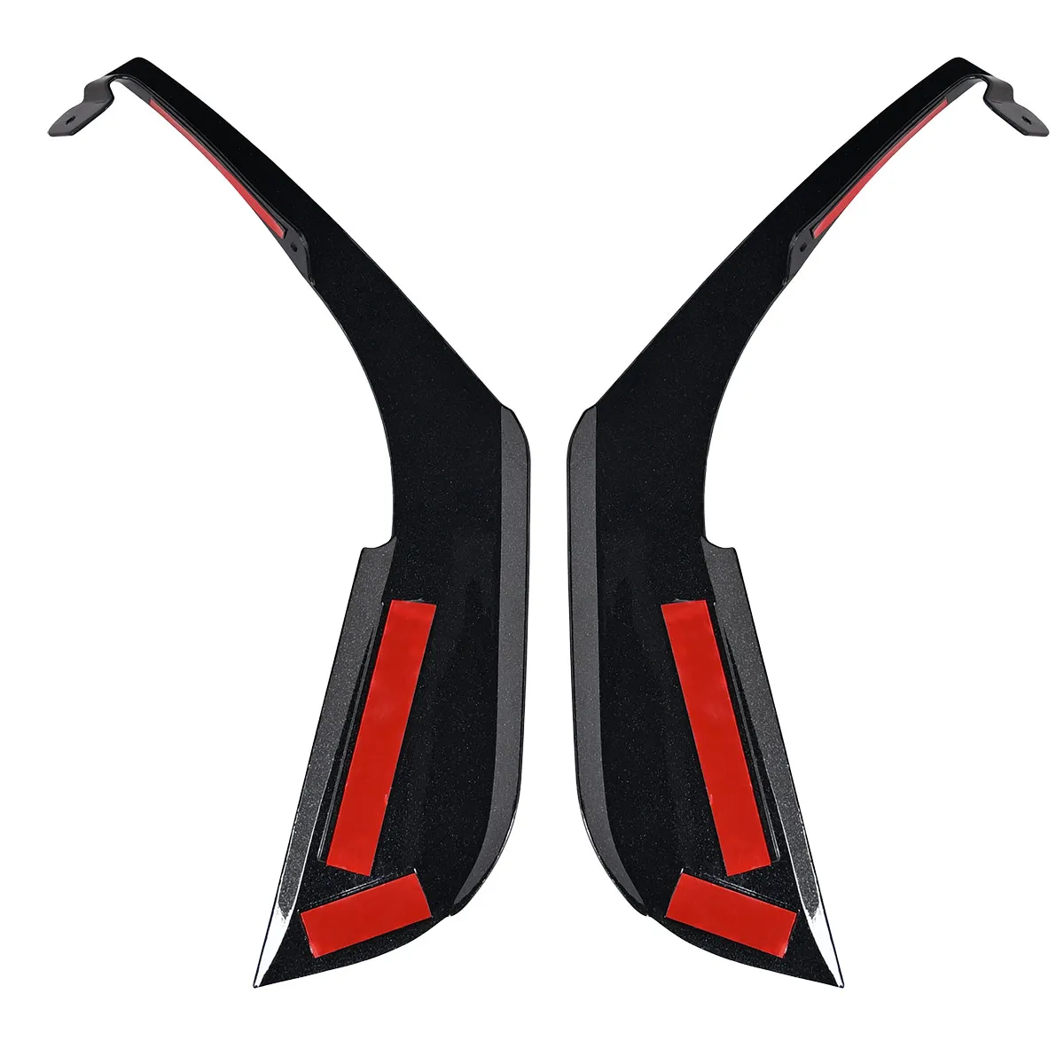 سيارة الجانب الجسم الوفير تنفيس الهواء زعانف الكسوة ل كورفيت C8 كوبيه للتحويل HTC ستينغراي Canards 2020 2021 2022 2023 2024 #6