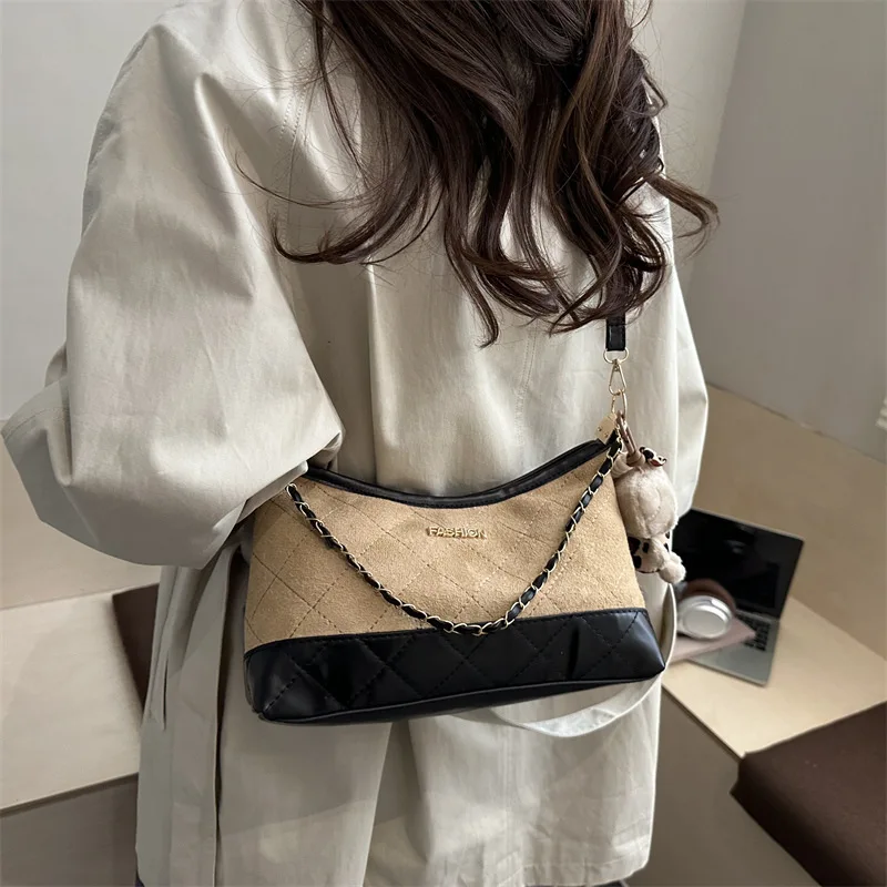 

2026 autumn and winter simple fashionable and casual dumpling handbag trend shoulder bag women's cross-body bag