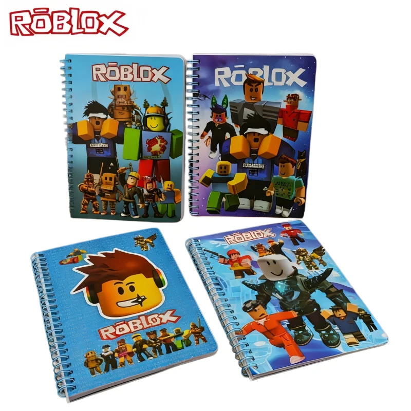    40 pagina's Roblox Coil Notebook Cartoon Virtuele wereld Games Patroon Student Briefpapierbenodigdheden Kantoor Kladblok Geschenken