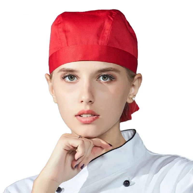 2025Halloween Chapeau de Pirate de Chef de cuisine, casquettes de cuisine d'hôtel de restauration, chapeaux de travail respirant