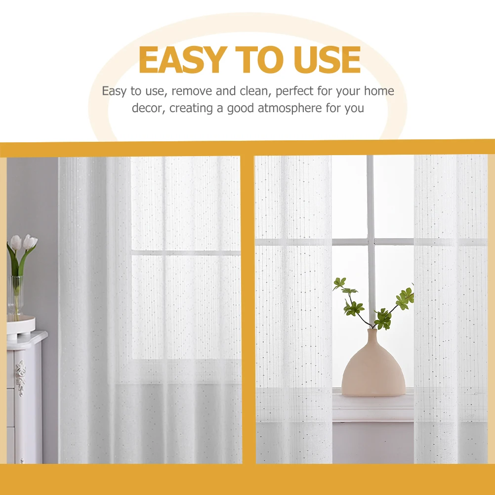 

Blackout Curtains Thermal Insulating Sheer Bead Doorways Eyelet Green Window Bathroom Decorative Home Privacy Elegant