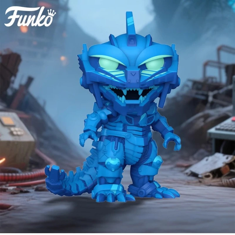 

Genuine Edition FUNKO POP Godzilla，Destoroyah， MechaGodzilla Anime Action Desktop Decoration Ornament Model Toys Collectible