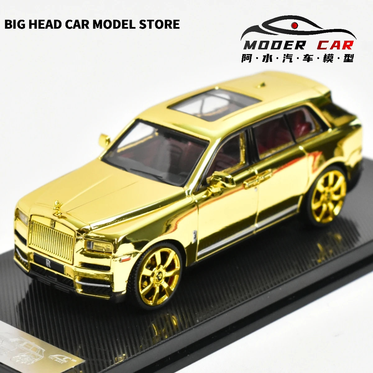 

SCA ING 1:64 подарки для подростков Cullinan SUV литая под давлением модель автомобиля