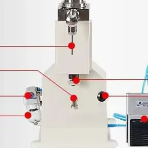 Pneumatic Liquid Paste Filling Machine 5-50ml Manual Nail Polish Shampoo Cosmetic Oil Filler