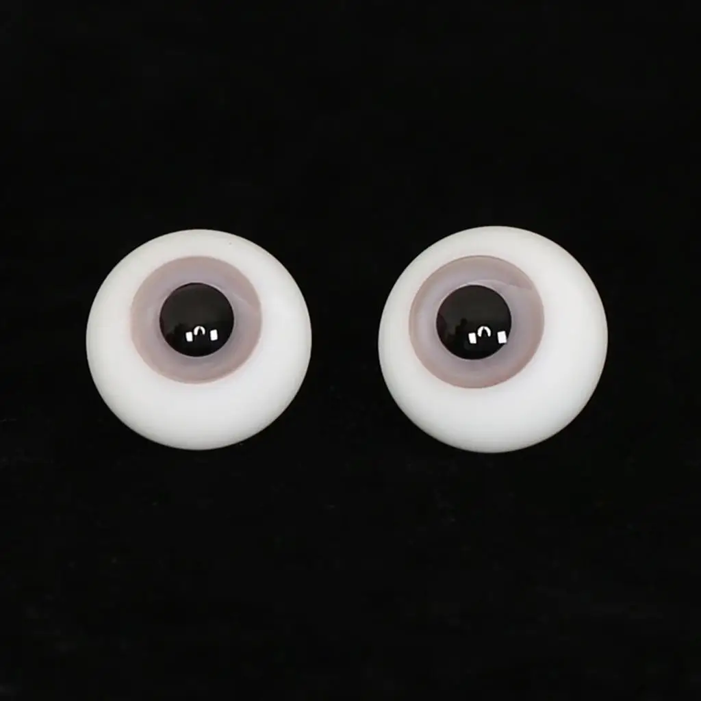 Doll Safety Eyes Glass Eyeballs 6mm Decorative Accessories for Ball Joint Dolls Dollhouse Mini DIY Kits