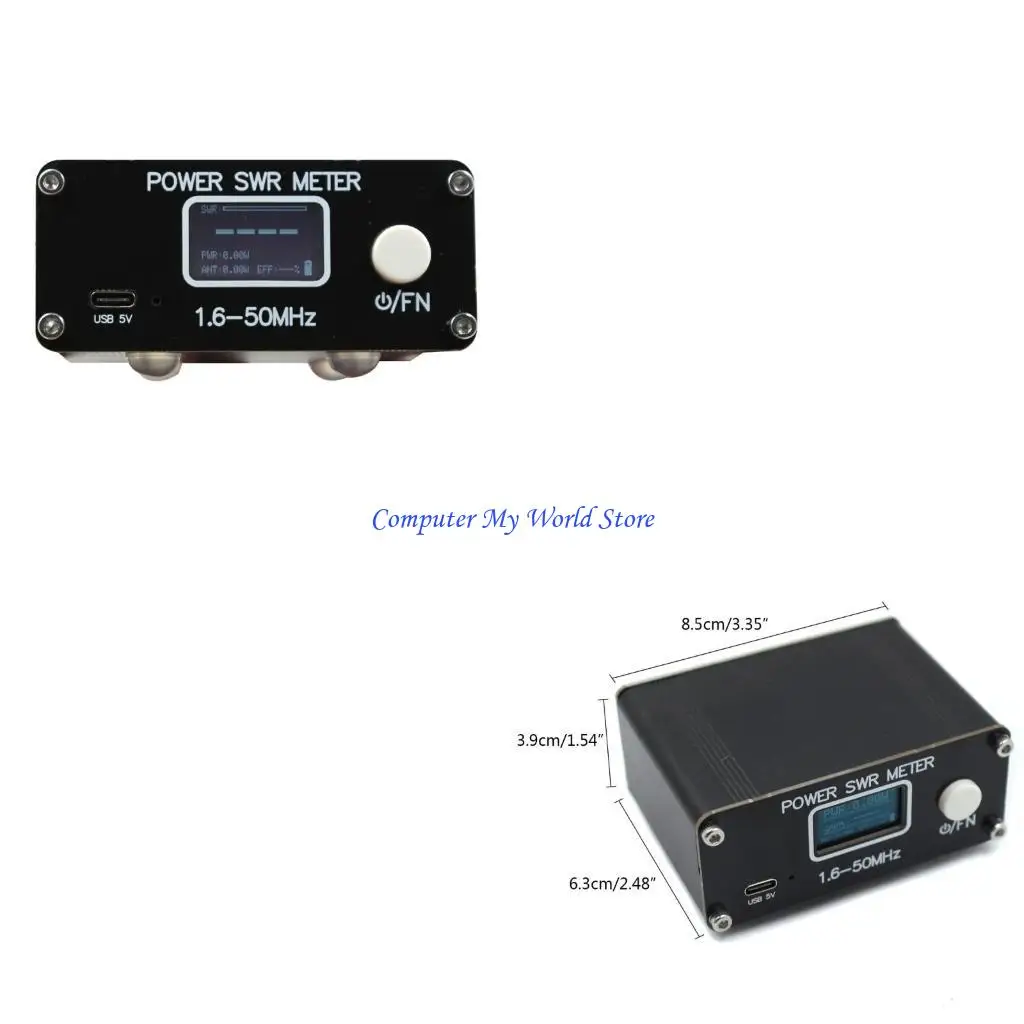 

Clear Communications QRP 150W SWR Antenna Tuner SWR Power Meter FM-CW/AM-SSB 1.0-99.9 Standing Wave-Measurement Ranges