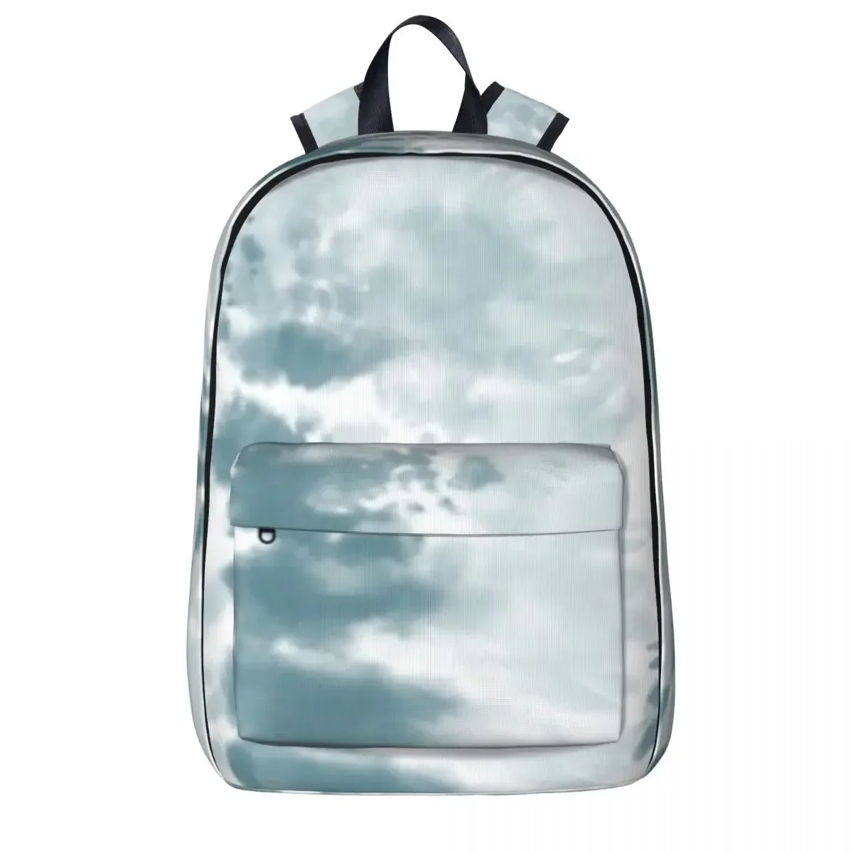 

Trendy Teal Swirl Tie Dye Pattern Woman Backpacks Boys Girls Bookbag Fashion Students School Bags Travel Rucksack Shoulder Bag