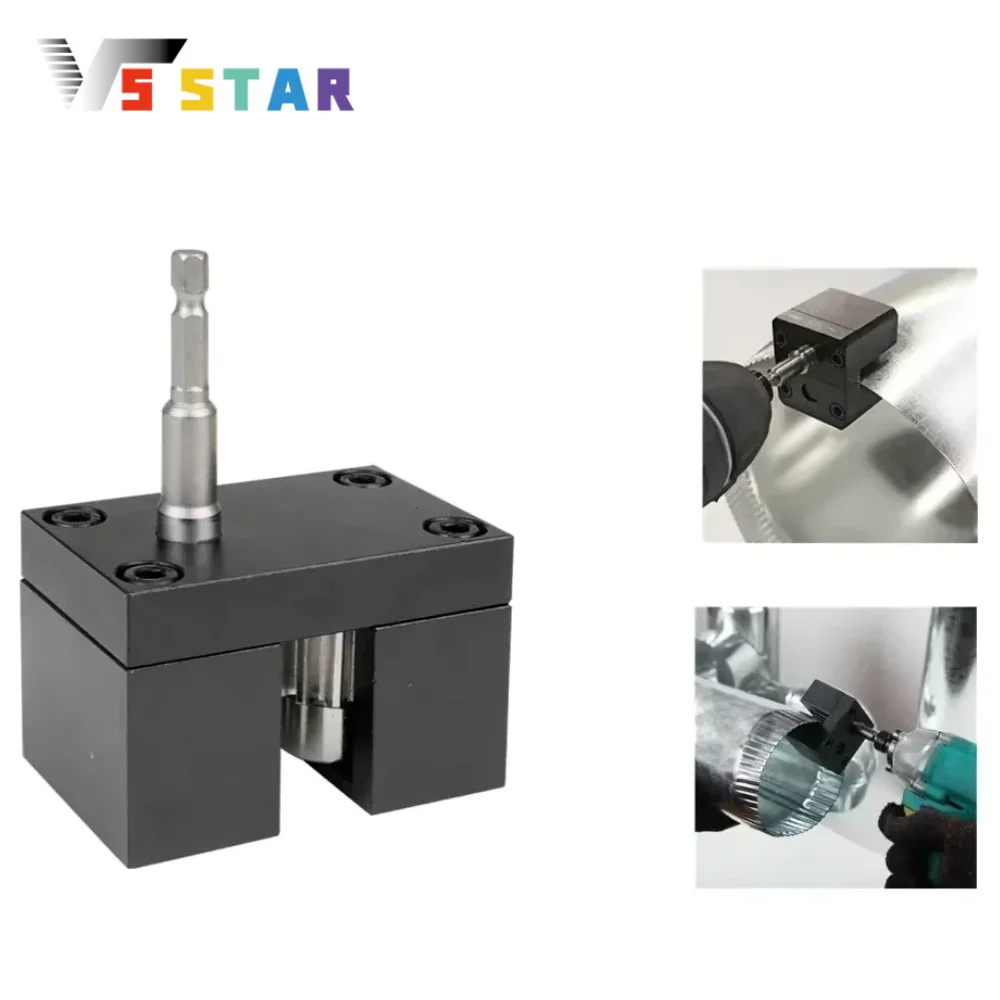 

Высококачественный электрический пресс для опрессовки металлических труб с электроприводом, эффективно опрессовывает оцинкованные круглые и дымовые трубы