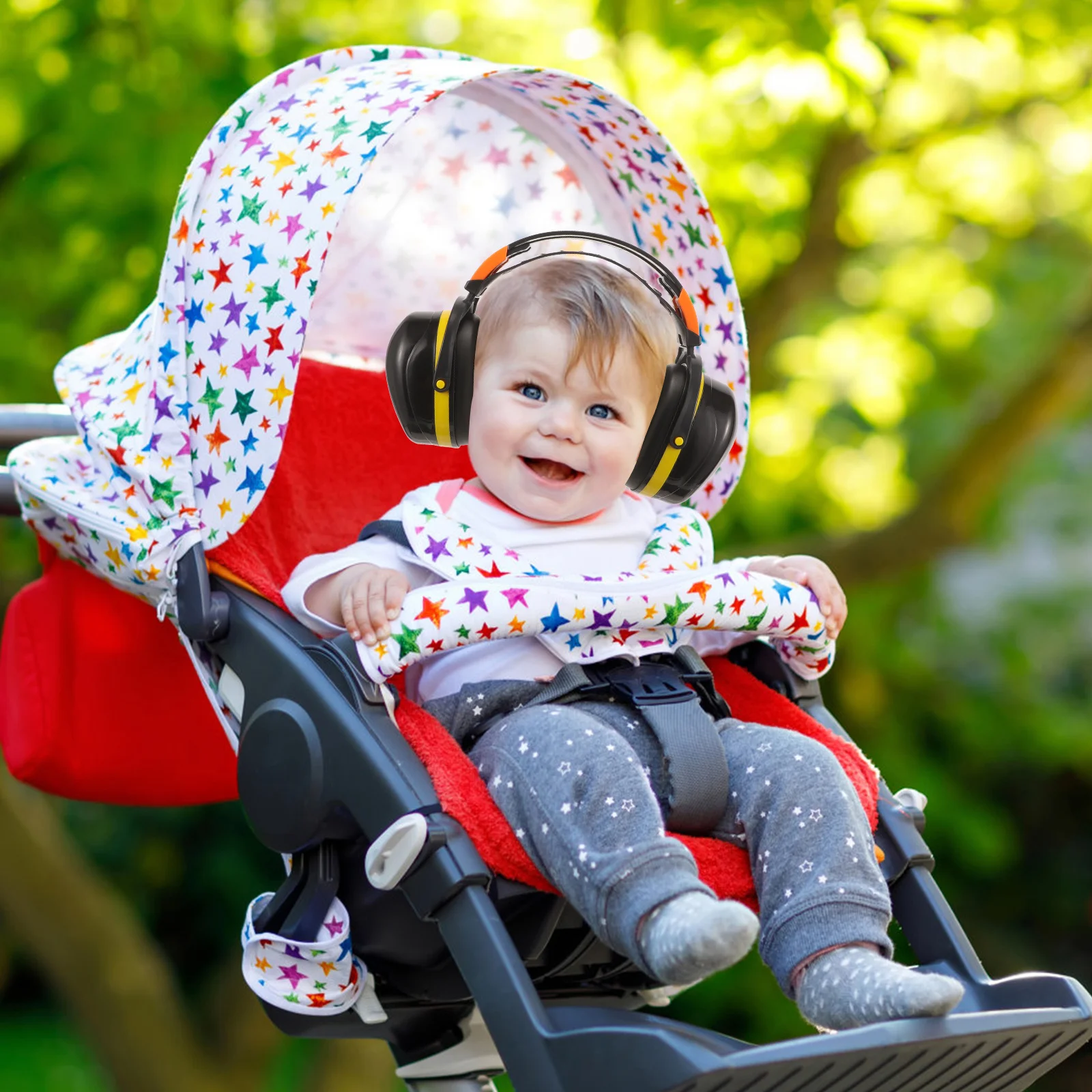 

Adjustable Noise Reduction Earmuff for Ear Protection Hearing Defense Lightweight Sleep Aid Baby Newborn Travel Essential