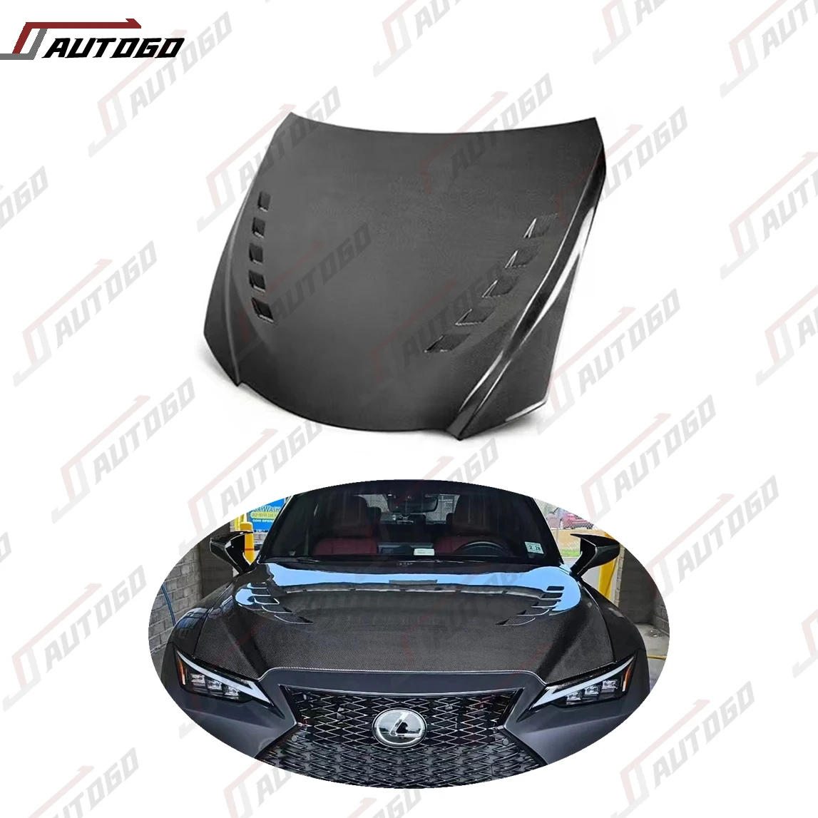 

Автомобильная модификация, MBJ OEM капот из углеродного волокна для Lexus IS 200 250 F Sport 300 300h AWD 2021 2022 2023 2024