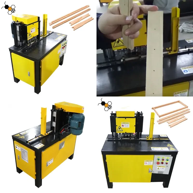 Bee Frame Making Machine Frame Side Rod Punching Machine Beekeeping Equipment Beehive Frame Hole Punching Machine