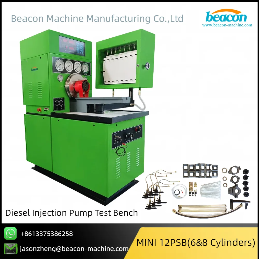 Diesel Injector Pump Testing Machine MINI12PSB VE VP37 VP44 Injection Pump Test Bench