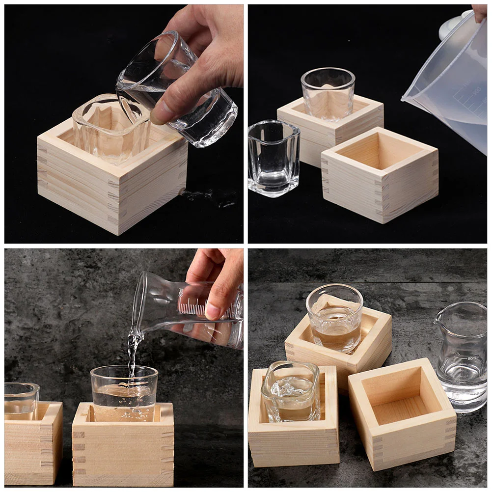 Sake Glass Tea Mug Japanese Saki Cups Traditional Glasses Kit Drinking Japanese-style