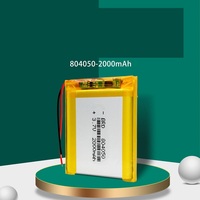 Good Qulity 3.7V,2000mAH,804050 Polymer lithium ion / Li-ion battery for TOY,POWER BANK,GPS,mp3,mp4