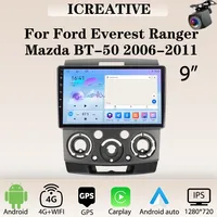 Car Radio Android for Ford Everest Ranger & Mazda BT50 2006-2011 Carplay Multimedia Player 2din Stereo Autoaudio Navigation GPS