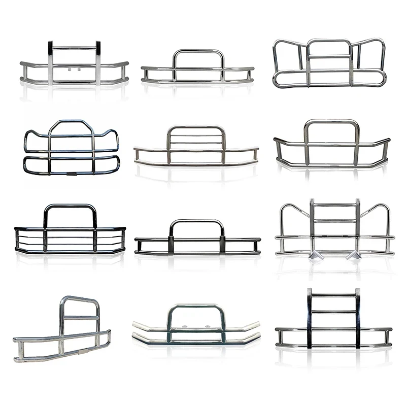 

Factory Hot Sale SEMI Big Trucks Front Bumper Bull Bar Deer Grille Guard
