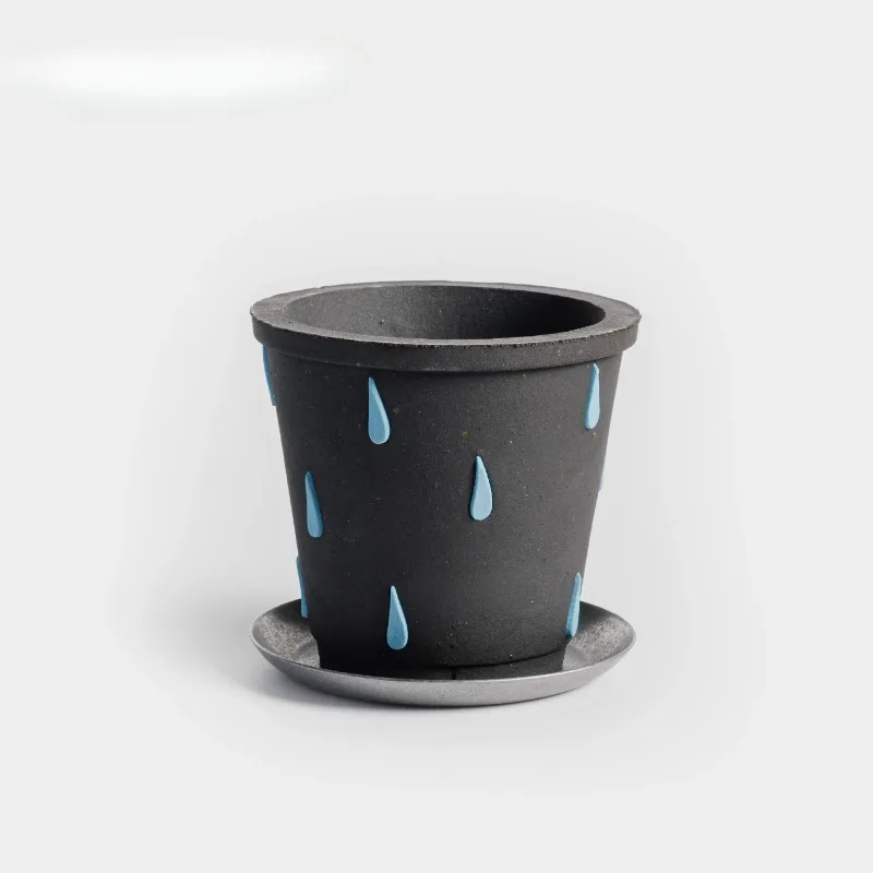 

Ciireals "Raindrop" Photo Pot | Ceramic Flower Pot | Green Plant | Hot Plant | Shipped by SF Express