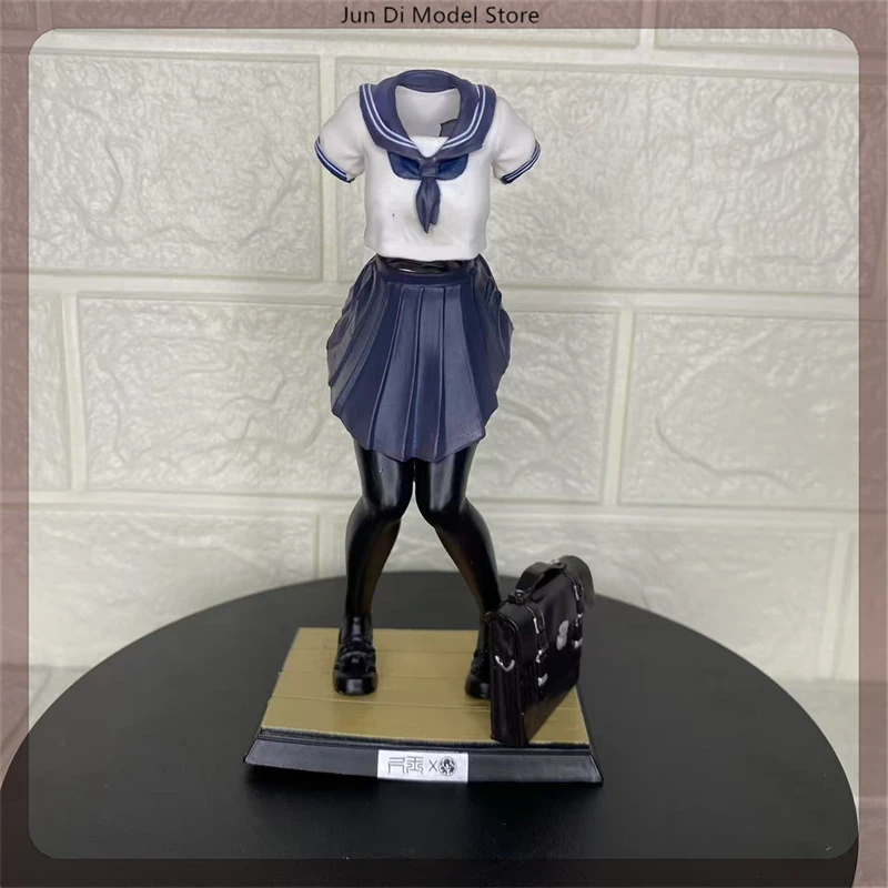

School Uniform Sailor Suit Cartoon Girl Figure Model Statue Boys Collection Desktop Decoration Ornament Toys Gifts