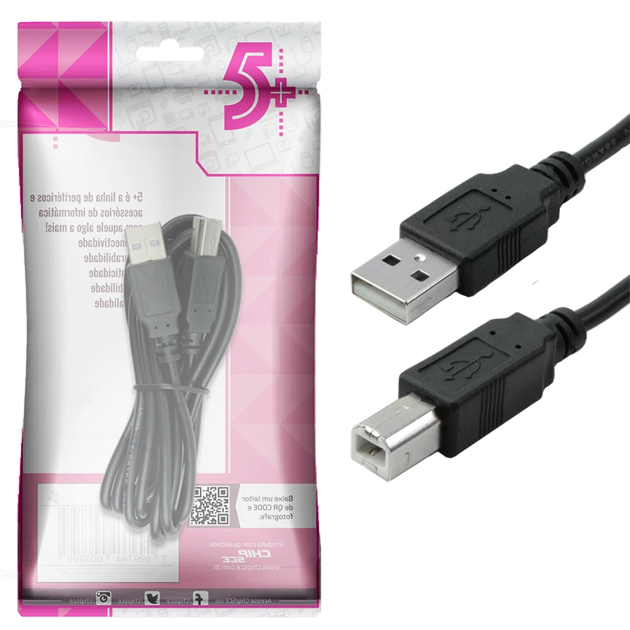 Usb To Male Cable For Usb To Male 2.0 Black-5 Meters 5 +